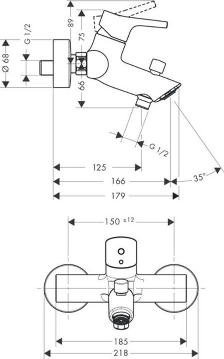 Produktbild hansgrohe Talis S Chrom