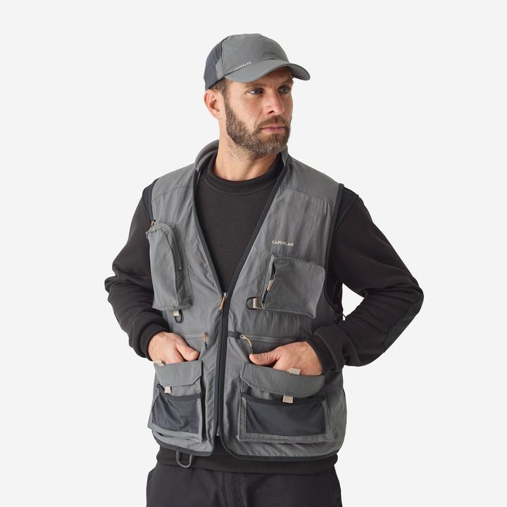 Produktbild Caperlan Angelweste FV 500 grau (L)