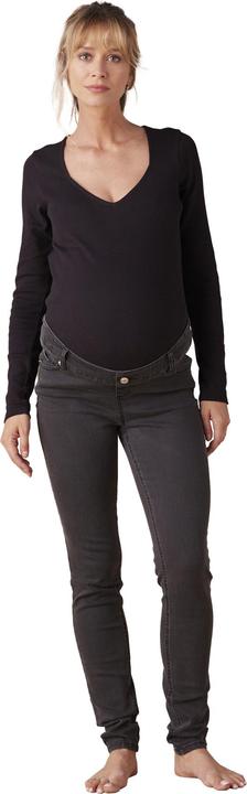 Actual product image Envie de Fraise Skinny-Umstandsjeans, Seamless-Bund WATERLESS, Bundweite verstellbar (40)