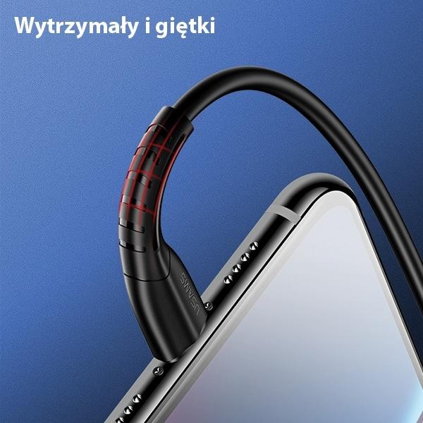 Produktbild Usams Kabel U35 microUSB 2A Fast Charge 1m biały/white SJ365USB02 (US-SJ365) (1 m, USB 2.0)