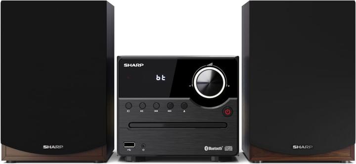 Productafbeelding Sharp XL-B512(BR) Home Stereo Systeem Home Audio Microsysteem (Bluetooth, CD Speler, 2x 22 W)