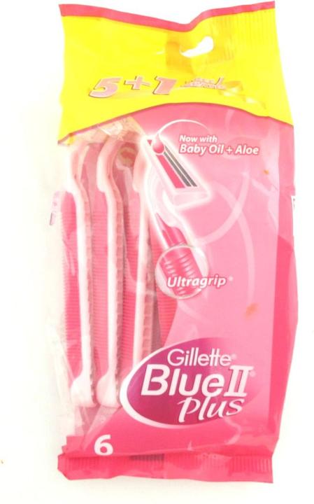 Actual product image Gillette Blue II Plus 5 + 1 units
