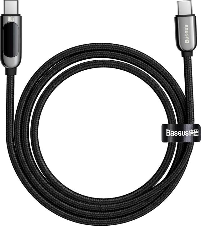 Actual product image Baseus USB C – USB C (2 m, USB 2.0, 100 W)