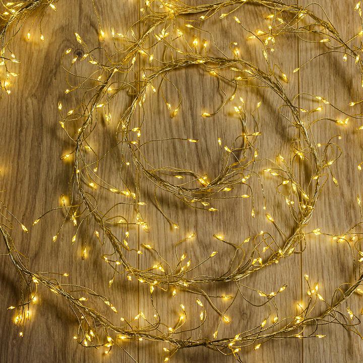 Productafbeelding Forever Light String Light GOUDEN TWIG CLF-03 480LED warm wit 3m + 5m (3 m)