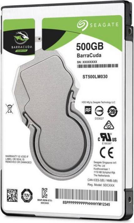 Produktbild Seagate HDD BarraCuda 500GB 2.5"5.4K SATA 7mm (0.50 TB)