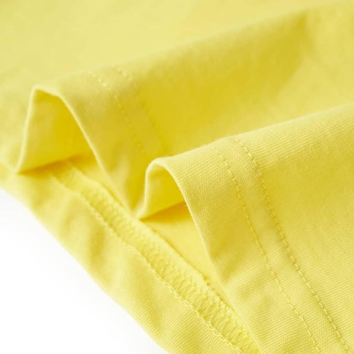 Immagine prodotto VidaXL Maglietta da bambino giallo 128,Materiale: 100 % cotone,Colore (128)