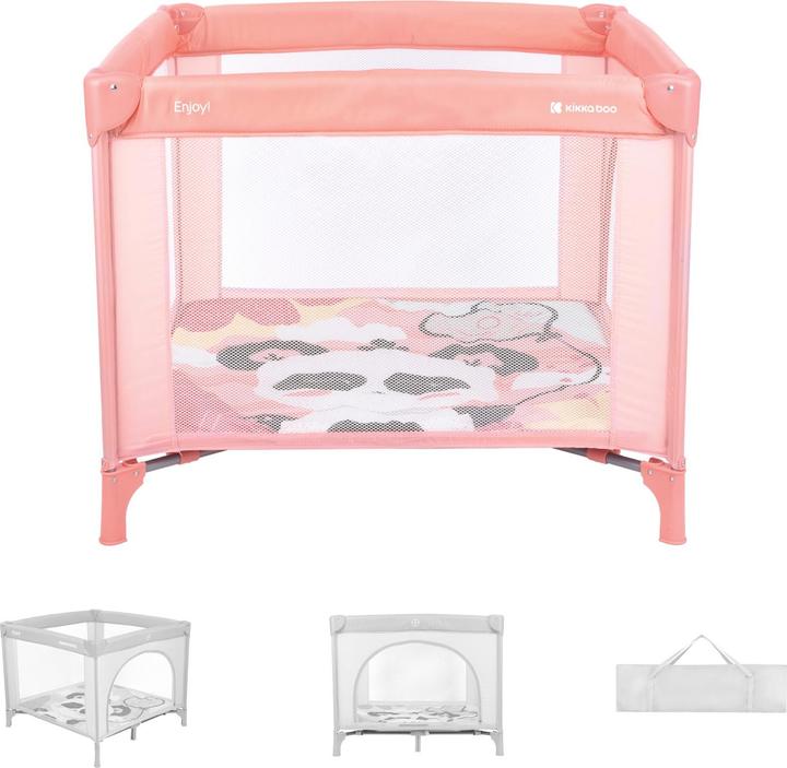 Actual product image Kikkaboo Playpen Enjoy, travel cot (92 cm, 92 cm)