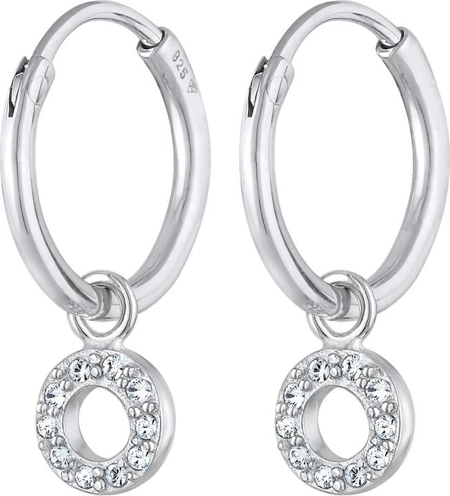 Elli Kreis (Glaskristall, 925er Sterling Silber)