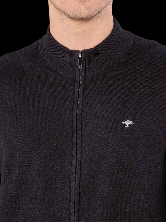 Produktbild Fynch-Hatton Cardigan-Zip Sweater charcoal (4XL)