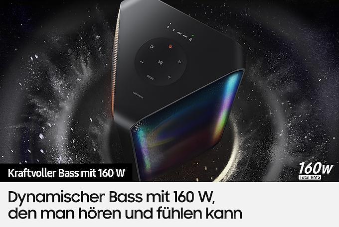 Immagine prodotto Samsung Torre del suono (2022) (12 h, Batteria ricaricabile)