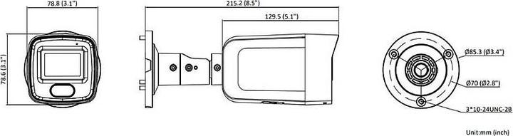 Immagine prodotto Hikvision DS-2CD3086G2-IS(2,8mm)(H)(eF)(O-STD) Bullet Smart IP