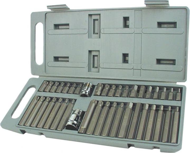 Produktbild Mannesmann Bit-Set 40teilig Brüder 187-41 (4, 5, 6, 7, 8, 10, 12, 20, 25, 30, 40, 45, 50, 55)