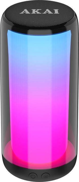 Produktbild Akai Professional TRAGBARES Garsiakalbis BT CS2 GLOW mit 360° LED-Beleuchtung (4 h, Akkubetrieb)