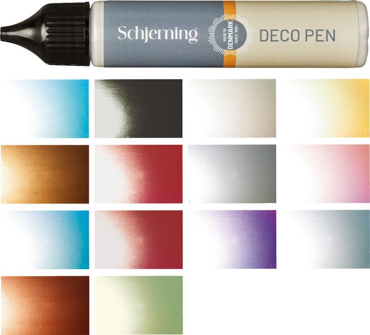 Produktbild Schjerning Pearl Pen eisblau 28ml (Marineblau, 28 ml)