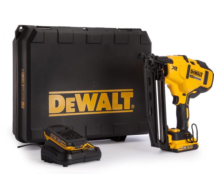 DeWalt NAILER 18V 16Ga 32-63mm 2 x 2.0Ah LI-ION BRUSHLES DCN660D2