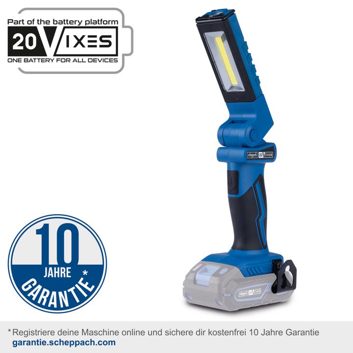 Produktbild Scheppach Akku-Arbeitsleuchte C-WL20-X (DIY) (300 lm)
