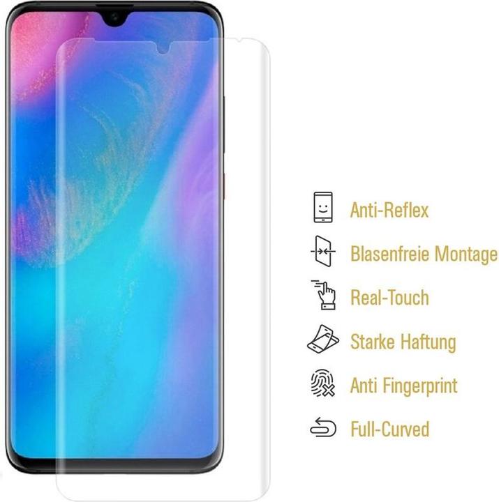 Actual product image Protectorking 2x premium matt anti-reflective screen protector (1 Piece, Huawei P30 Pro)