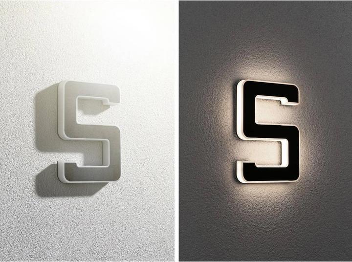 Image du produit Paulmann Numéro de maison solaire (20 lm, IP44)