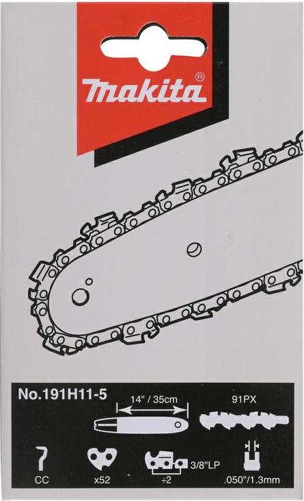 Actual product image Makita 191H11-5 Saw chain 35cm 1.3mm 3/8 HM (Chainsaw, Saw chain)