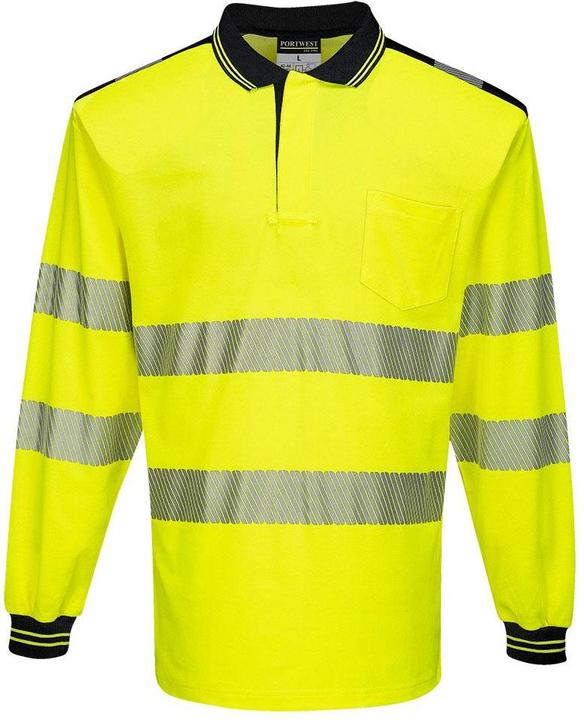 Produktbild Portwest PW3 Poloshirt Signalkleidung Langärmlig (XS)