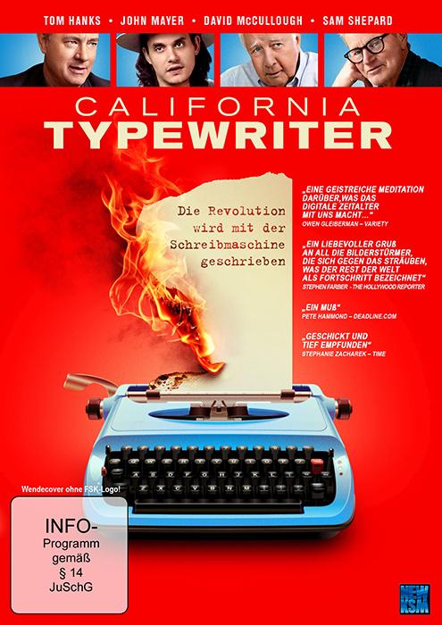 Produktbild California Typewriter - D.Revolution w.m.d.Schreibmaschine geschrieben-DVD (DVD, 2019, Deutsch, Englisch)