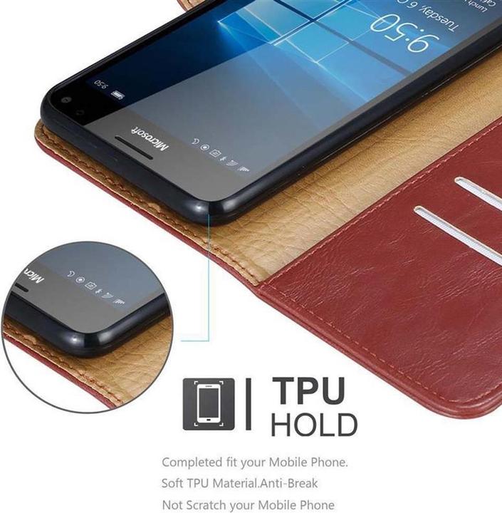 Immagine prodotto Cadorabo Copertina di lusso del libro (Microsoft Lumia 950 XL)