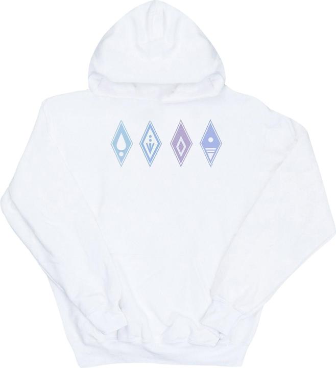 Immagine prodotto Disney Frozen 2 Elements Symbols Felpa con Cappuccio Donna (L)