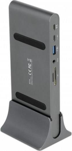 Immagine prodotto Delock Docking station USB-C - USB/SD/LAN/HDMI/DP (USB-C, 3 Porti)