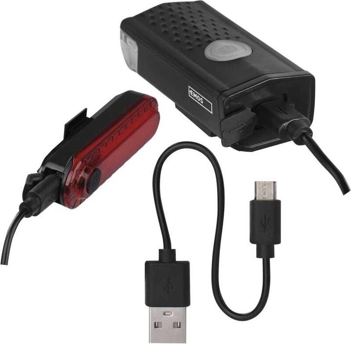 Actual product image Emos Bicycle lights (90 lm, 20 lm)
