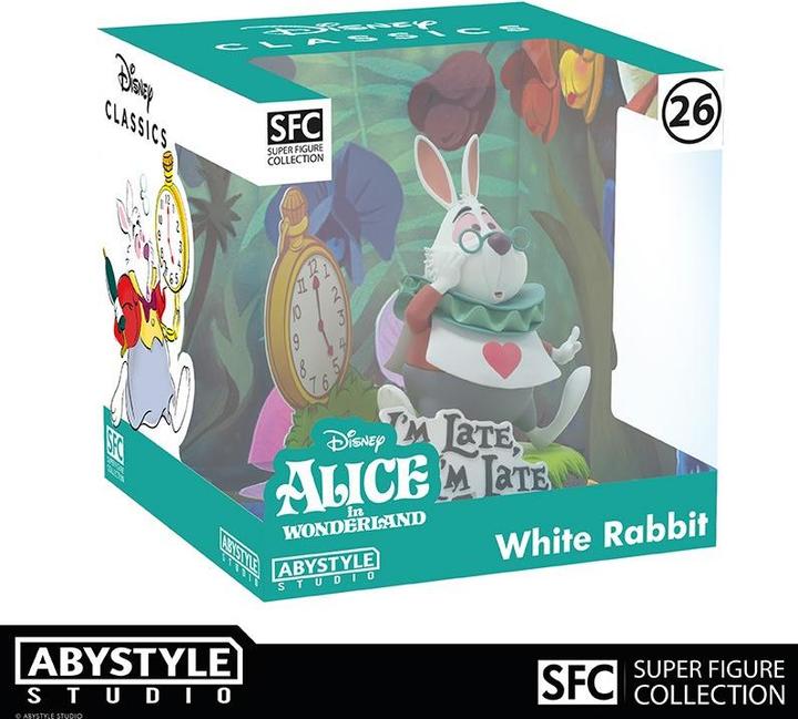 Image du produit ABYstyle ST Disney Alice in Wonderland White Rabbit 10cm