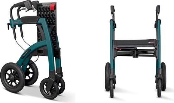 Produktbild Promefa Rollator/Rollstuhl Rollz Motion² Performance 2-in-1, Luftbereifung