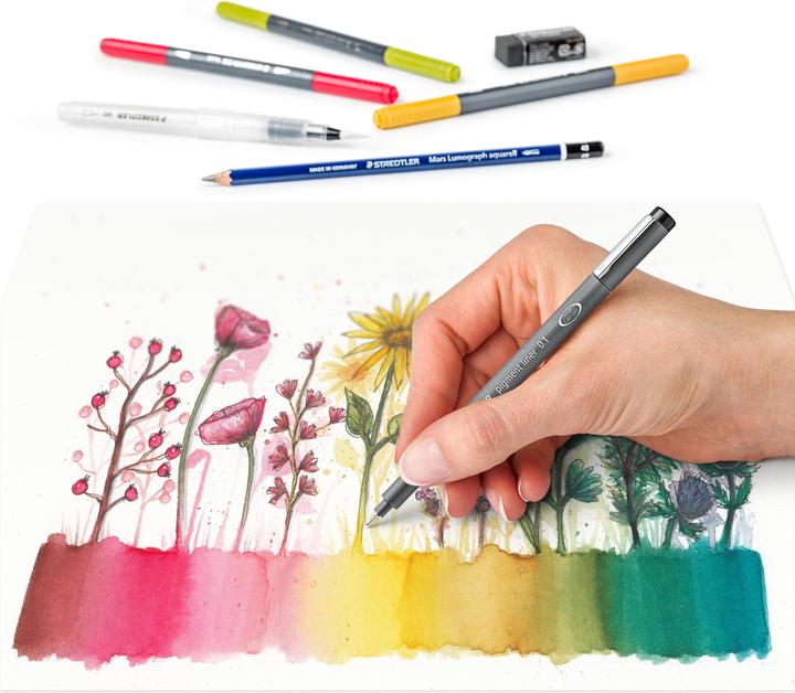 Image du produit Staedtler Kit d'aquarelle (Multicolore, 13 x)