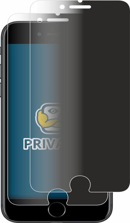 Image du produit BROTECT Film anti-regards Anti-Spy Privacy Film de protection contre la lumière bleue (2 pièce(s), Apple iPhone 7)