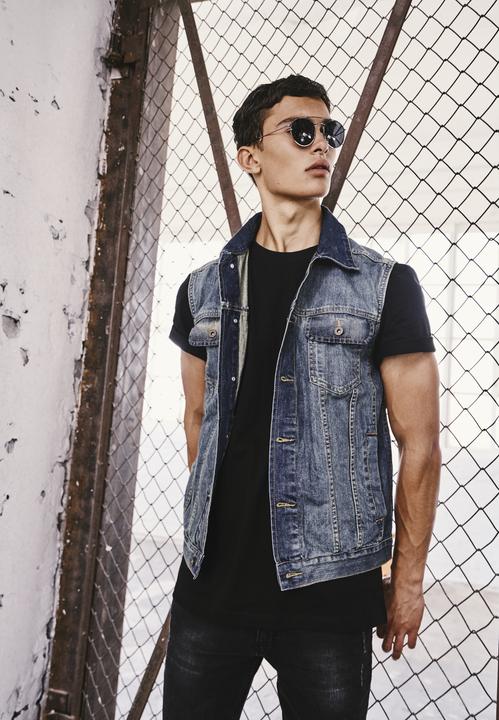 Actual product image Urban Classics Denim Vest (3XL)