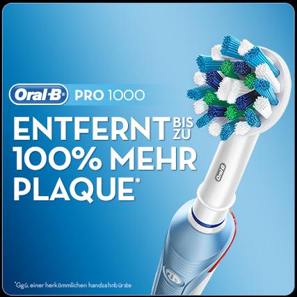 Actual product image Oral-B Pro 1000 CrossAction (Oscillating toothbrush)