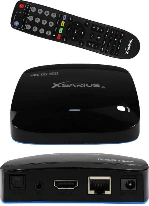 Image du produit K.A.B. XSARIUS Q1 OTT 4K UHD IPTV Android 7.1 Player H.265 HEVC MyTV Wlan
