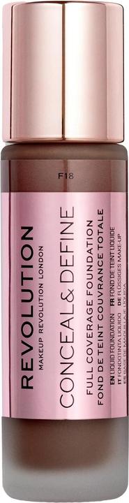 Makeup Revolution Conceal & Define Foundation F18