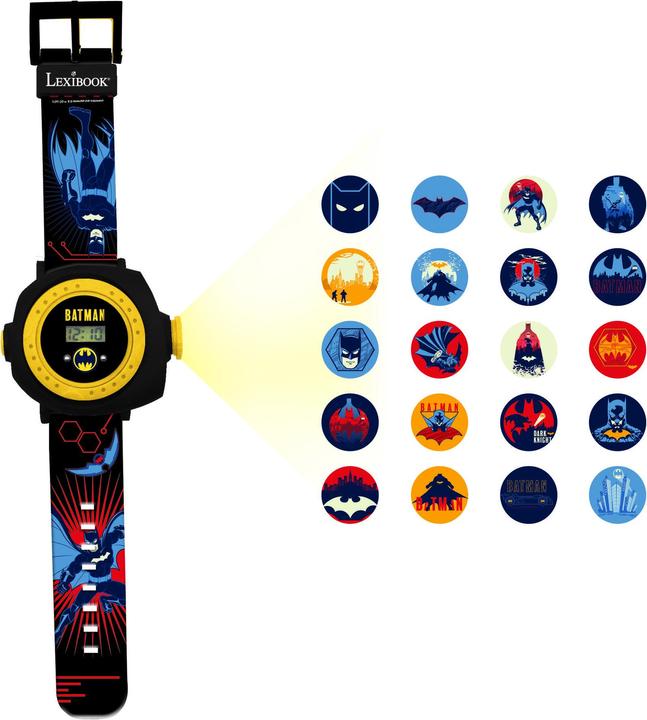 Actual product image Lexibook Batman - Digital Projection Watch (DMW050BAT)