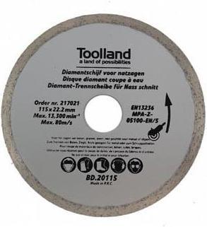 Image du produit Velleman DISQUE DE DIAMANT - 180 mm x 25.4 mm
