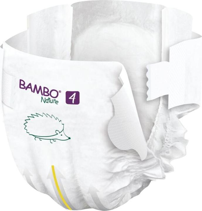 Actual product image Bambo Organic diapers (Size 4, Pack, 24 Piece)