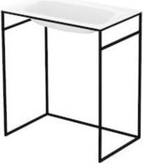 Produktbild Bette Rahmengestell fr Waschtisch Lux Shape Q012 100x49,5 cm sky matt ohne Waschtisch (495 mm, 1000 mm)