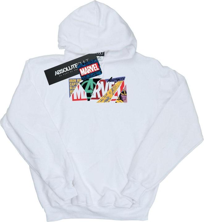Collage Logo Kapuzenpullover (L)