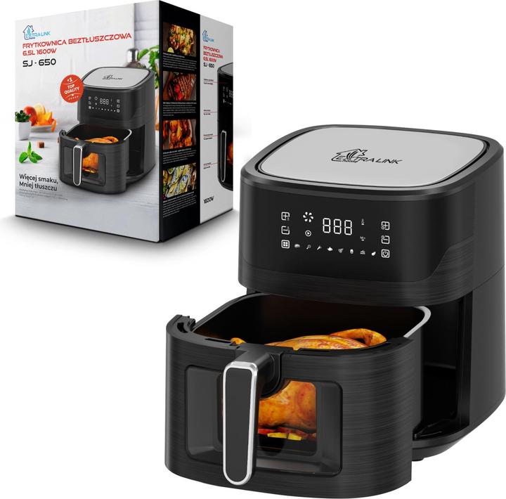 Productafbeelding Extralink Smart Life Hete Friteuse SJ-650 6,5L EU | Hete Friteuse | 1600W (EU-stekker)
