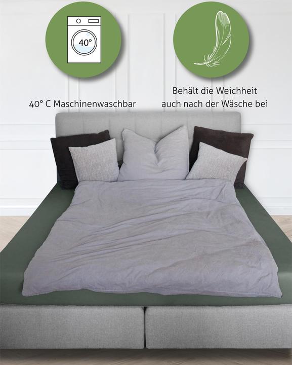 Produktbild Aspero Bambus Spannbettlaken Macau (140 x 200 cm)
