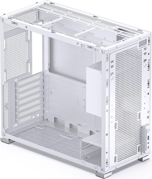 Actual product image Jonsbo D41 MESH White (mATX, DTX, Mini-ITX, ATX)