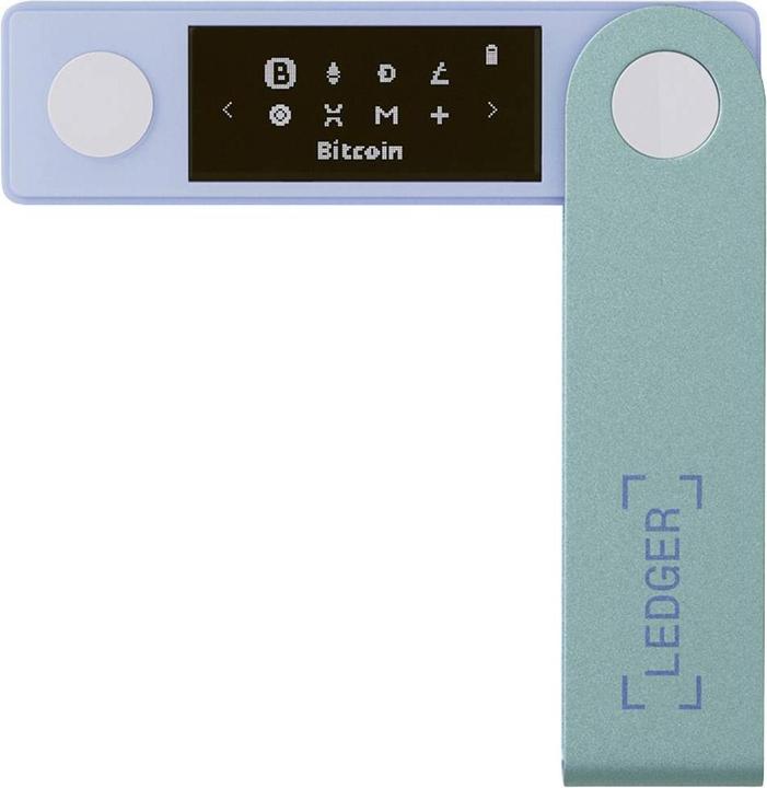 Actual product image Ledger Nano X Crypto Hardware Wallet Pastel Green (Bitcoin, Ethereum Classic, Cardano)