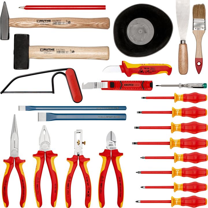 Produktbild Knipex Werkzeugkoffer BIG Basic Move Elektro (24 Teile)