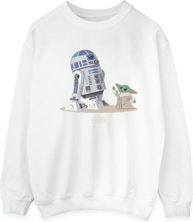 Produktbild Star Wars The Mandalorian R2D2 And Grogu Sweatshirt (S)