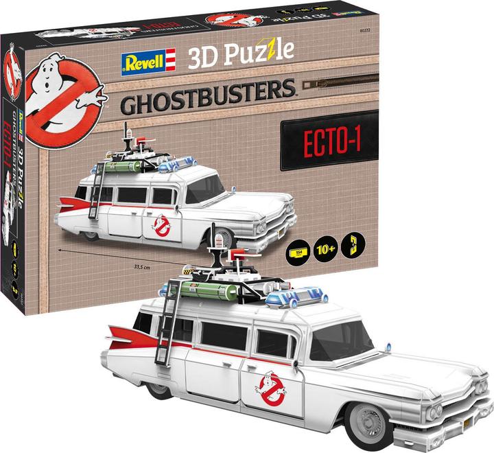 Actual product image Revell Ghostbusters Ecto-1 (120 pieces)