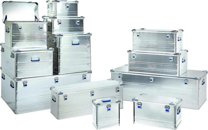 Image du produit eurokraft pro Caisse en aluminium Industry, capacité 27 l, L x l x h ext. 380 x 280 x 344 mm.